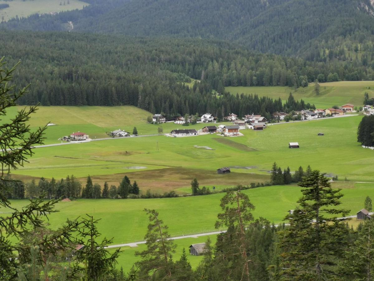 Apartmán Haus Moosplatzl Leutasch Exteriér fotografie
