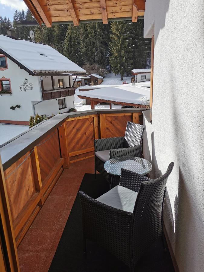 Apartmán Haus Moosplatzl Leutasch Exteriér fotografie
