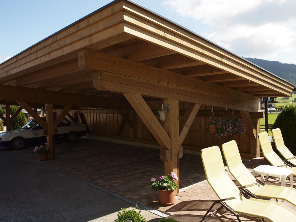 Apartmán Haus Moosplatzl Leutasch Exteriér fotografie